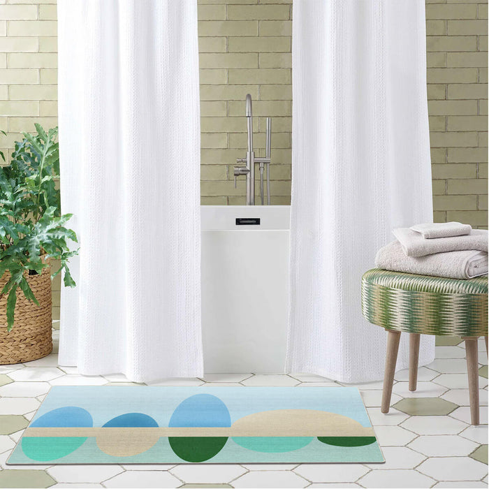 Airgugu KidSpace Delight Colorful Oval Geometric Rug