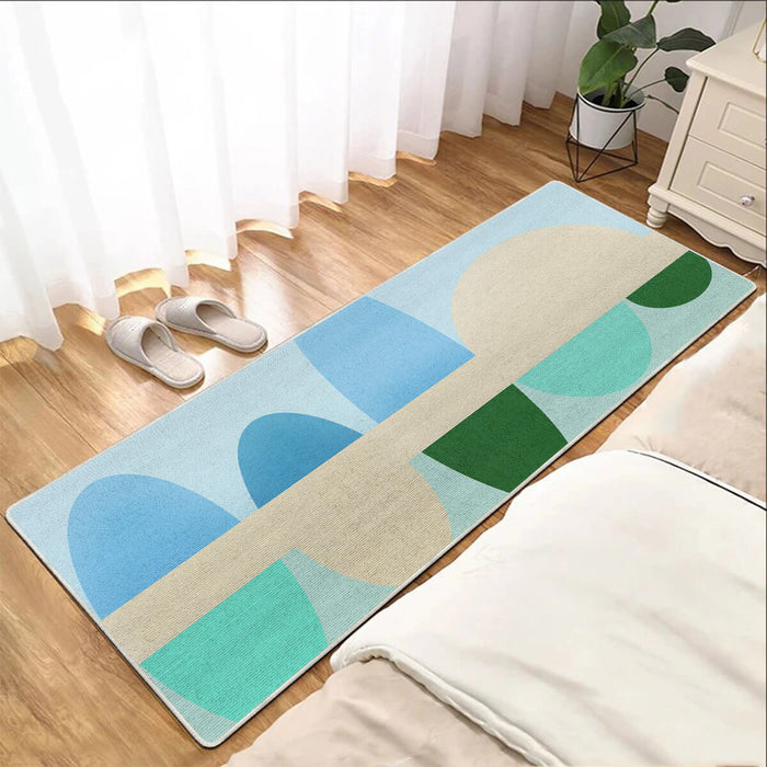 Airgugu KidSpace Delight Colorful Oval Geometric Rug