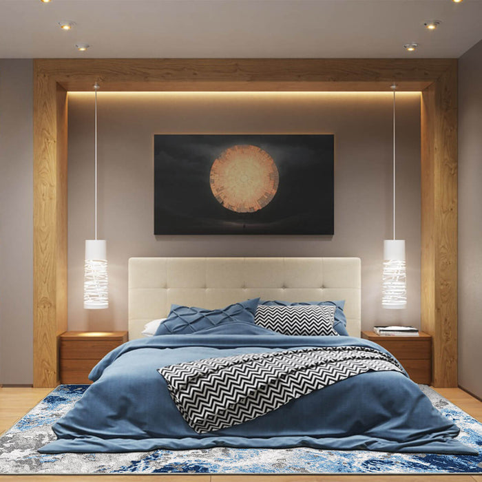 Airgugu Modern Minimalist Malaspina volcano Rug
