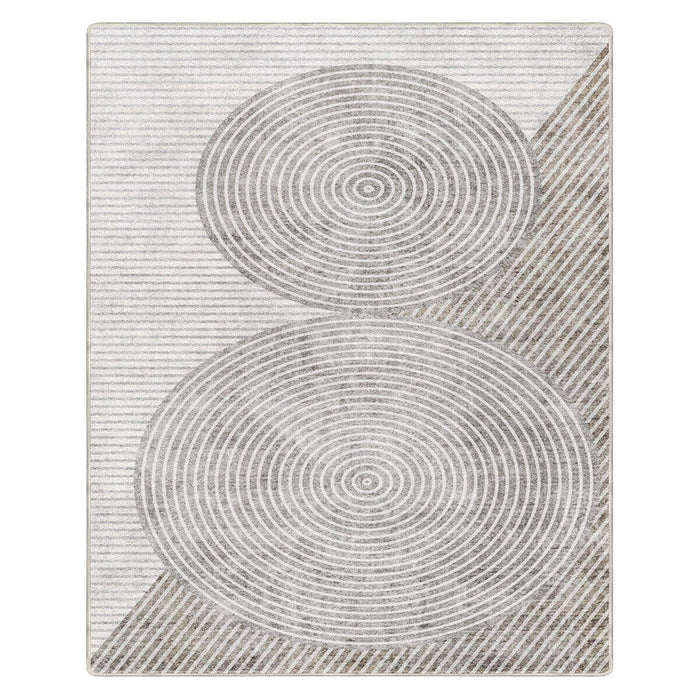 Airgugu Modern Minimalist Moroccan-Sand Rug