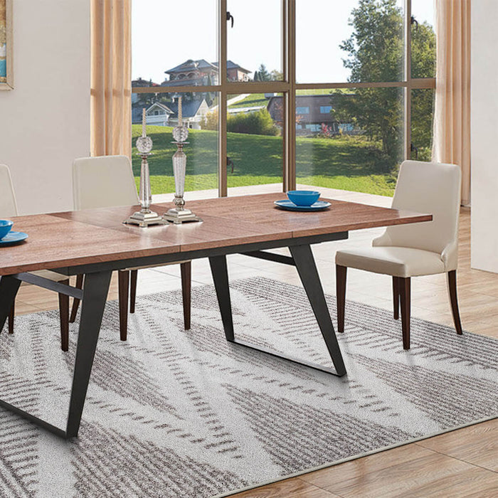 Airgugu Modern Minimalist Sloane Grey Rug