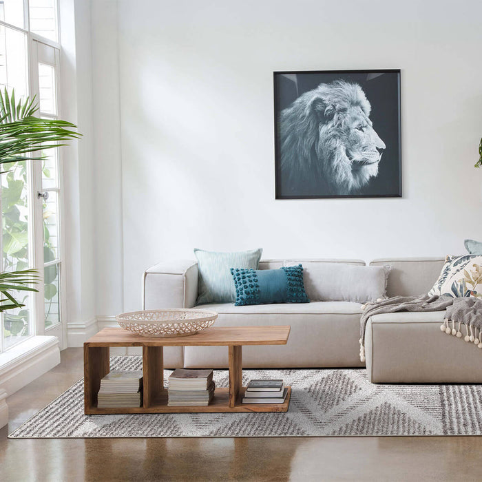 Airgugu Modern Minimalist Sloane Grey Rug
