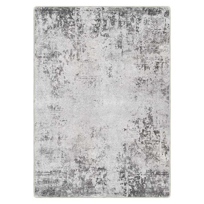 Airgugu Modern Minimalist Blue Peggy Washable Abstract Rug