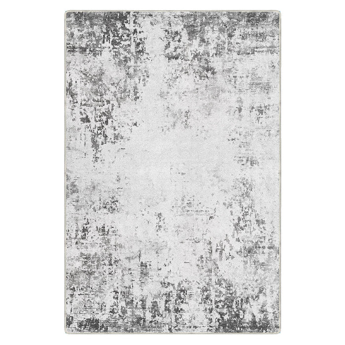 Airgugu Modern Minimalist Blue Peggy Washable Abstract Rug