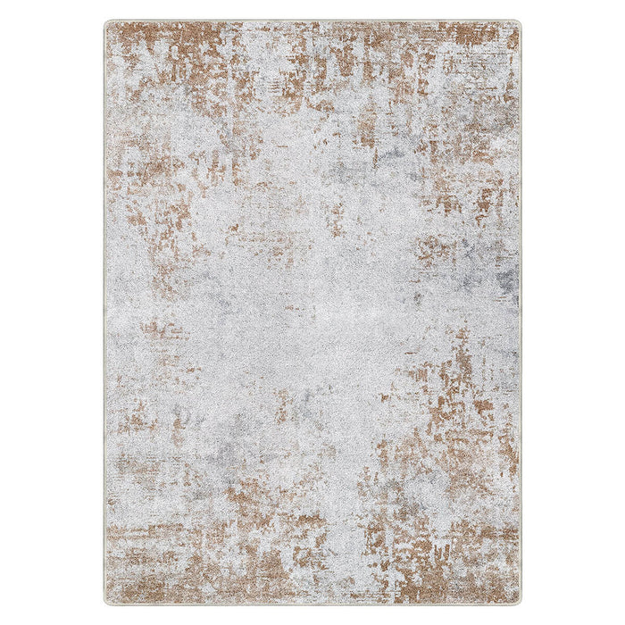 Airgugu Modern Minimalist Blue Peggy Washable Abstract Rug