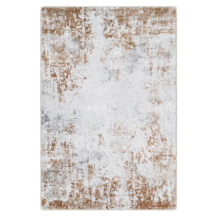 Airgugu Modern Minimalist Blue Peggy Washable Abstract Rug