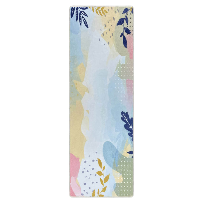 Airgugu Earth Garden Multicolor Botanical Leaves Rug