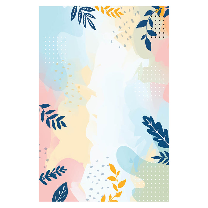 Airgugu Earth Garden Multicolor Botanical Leaves Rug