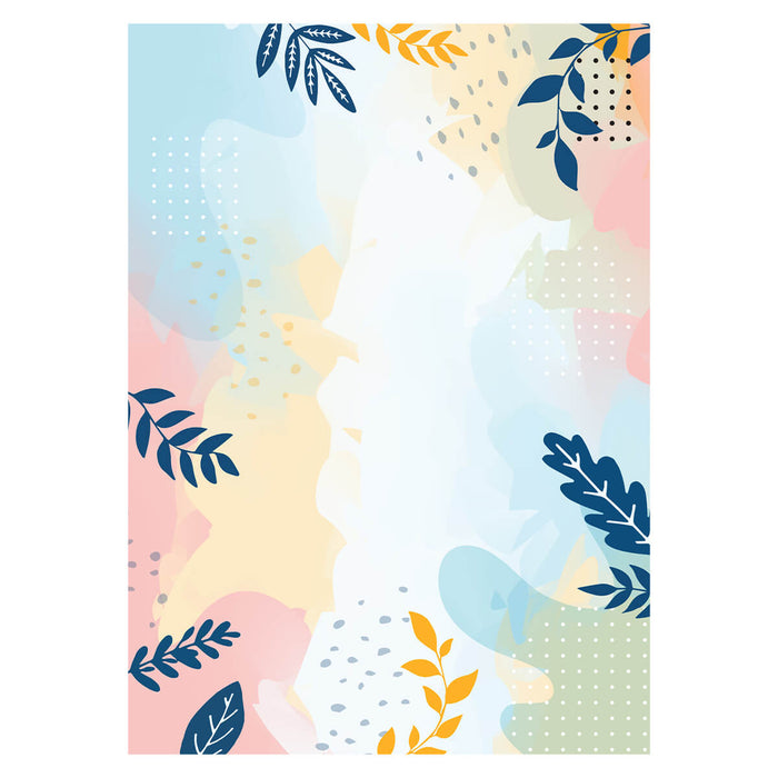Airgugu Earth Garden Multicolor Botanical Leaves Rug