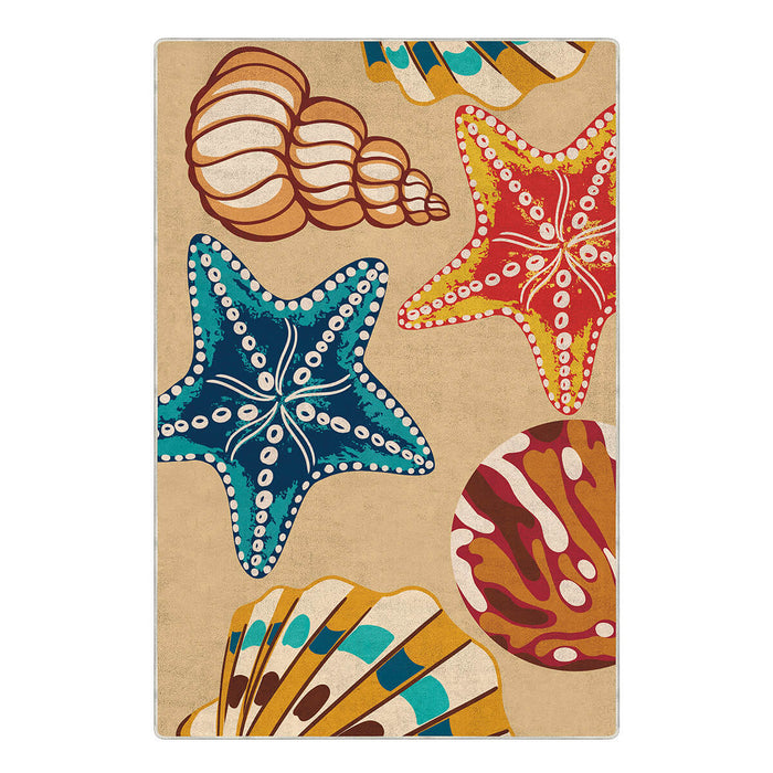Airgugu KidSpace Delight Starfish Shell Rug