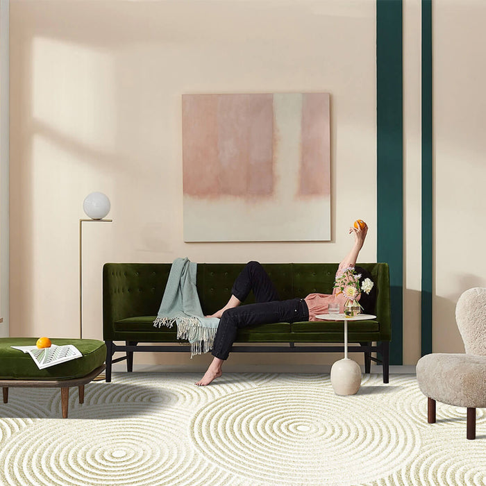 Airgugu Modern Minimalist Arlo-Sand Rug