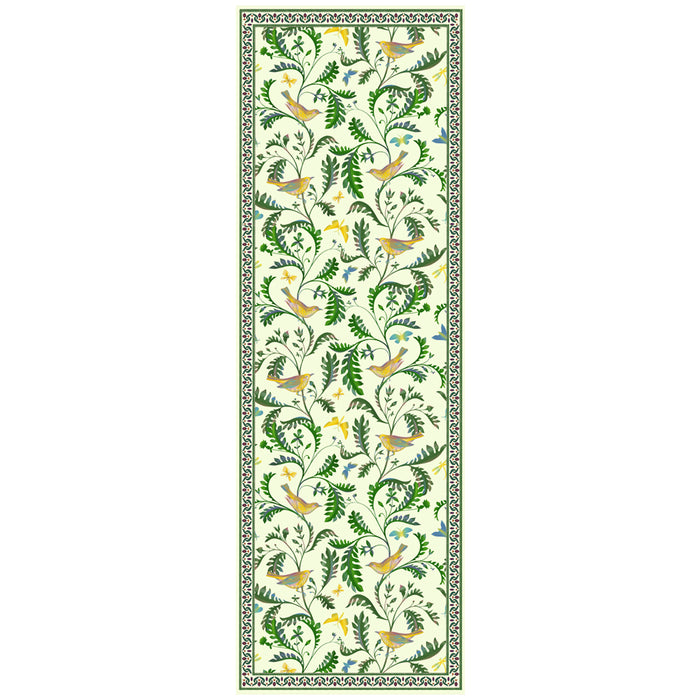 Airgugu Earth Garden Green Vine Bird Rug