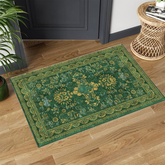 Airgugu Earth Garden Mystical Vintage Green Rug