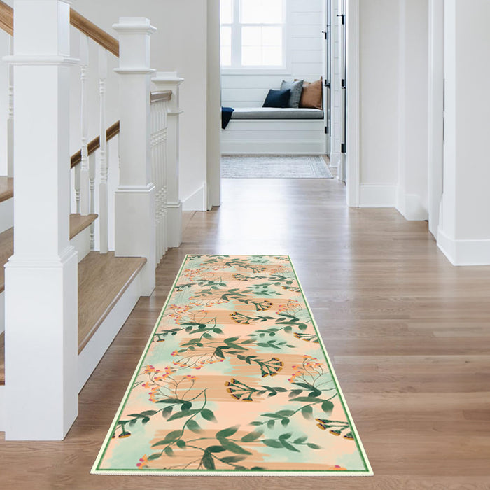 Airgugu Earth Garden Blooming Pastoral Wildflower Rug