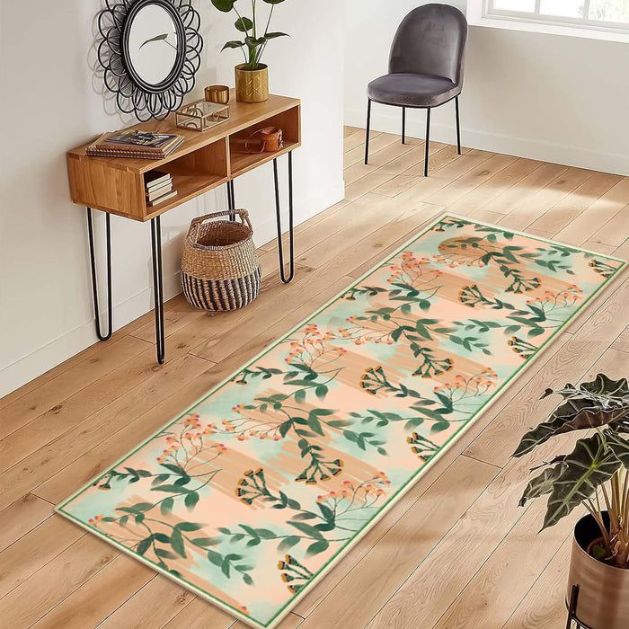 Airgugu Earth Garden Blooming Pastoral Wildflower Rug