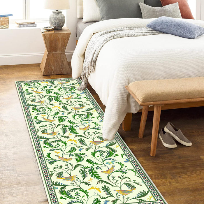 Airgugu Earth Garden Green Vine Bird Rug