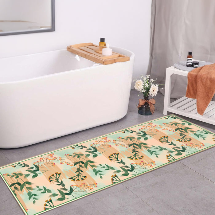 Airgugu Earth Garden Blooming Pastoral Wildflower Rug