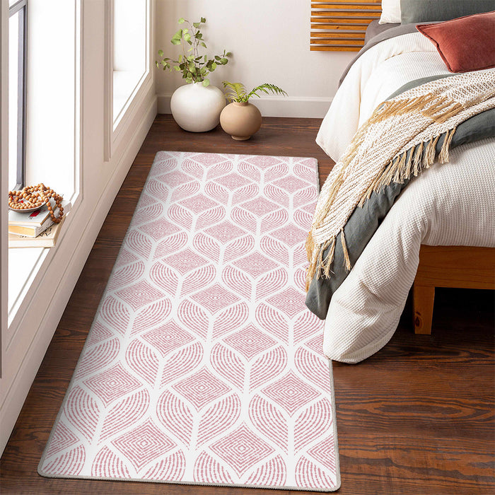 Airgugu Modern Minimalist Elegant Leaves Rug