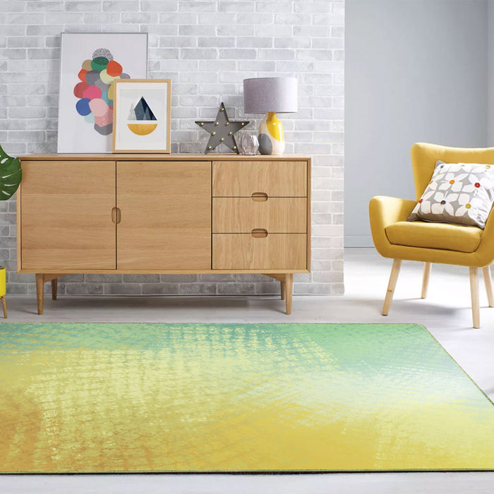 Airgugu Earth Garden Vibrant Sunshine Mosaic Rug