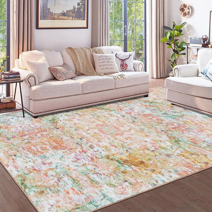 Airgugu Earth Garden Rose Blush Stone Rug