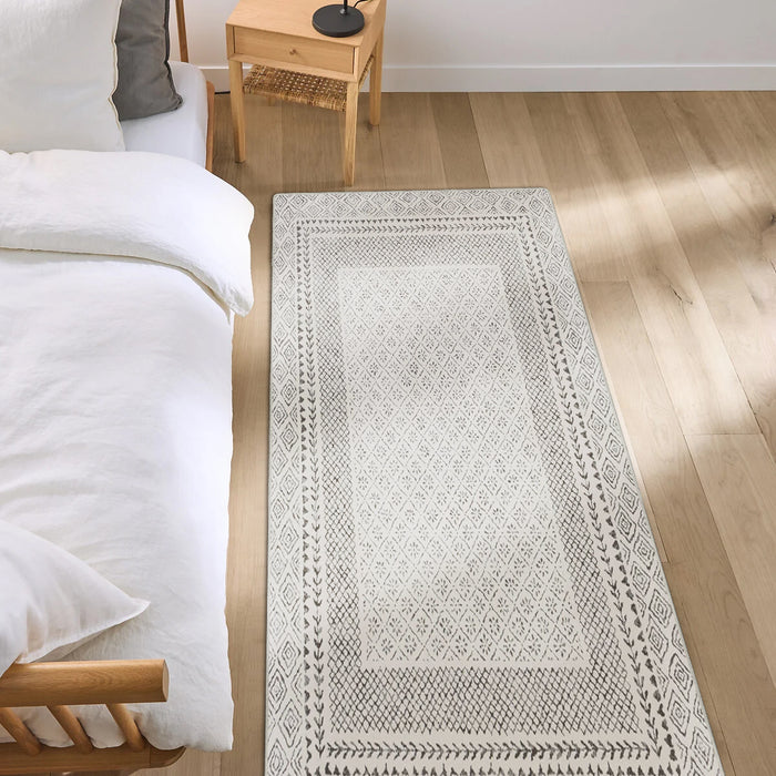 Airgugu  Modern Minimalist Pearl White Rug