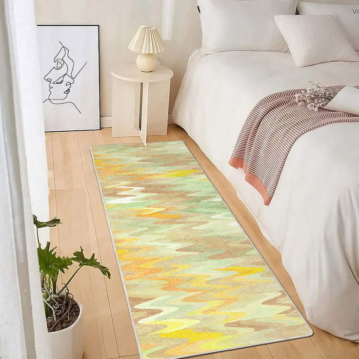 Airgugu Earth Garden Flowing Color Waves Rug