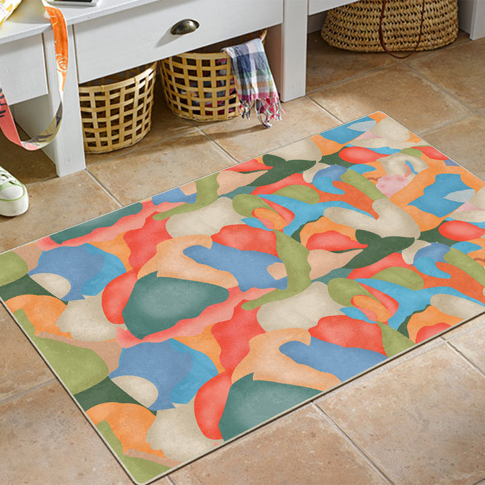 Airgugu KidSpace Delight Gorgeous Multi-Color Printed Rug