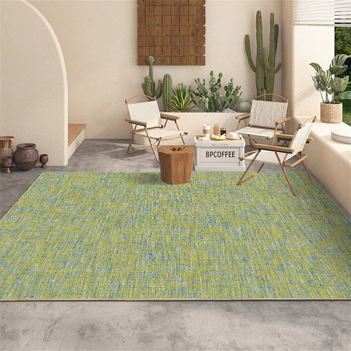 Airgugu Earth Garden Floating Seaweed Green Fine Lines Rug