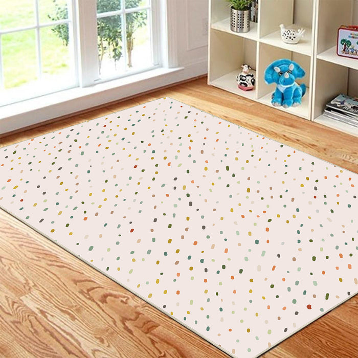 Airgugu KidSpace Delight Sprightly Colorful Raindrop Rug