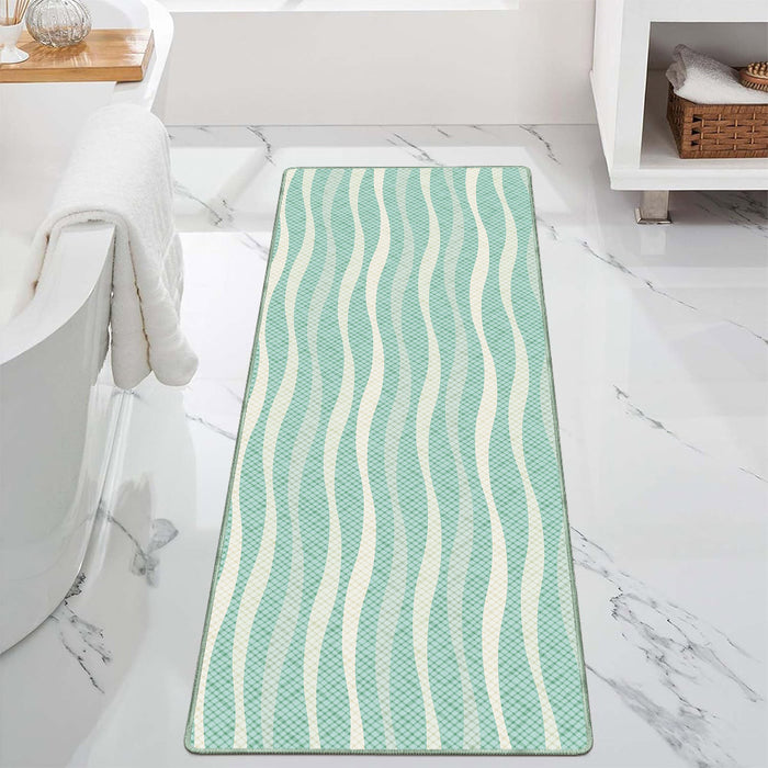 Airgugu Earth Garden Flowing Brook Merald Rug