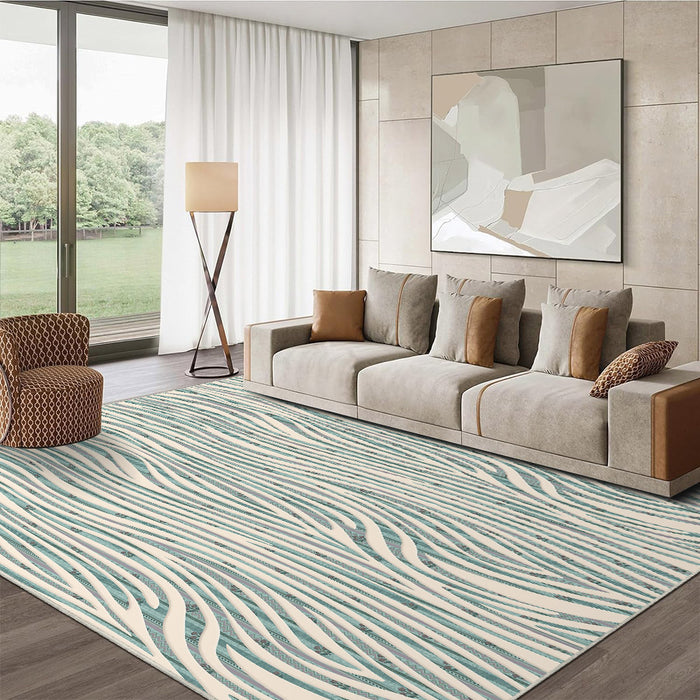 Airgugu Earth Garden Rippling Wood Blossom Rug