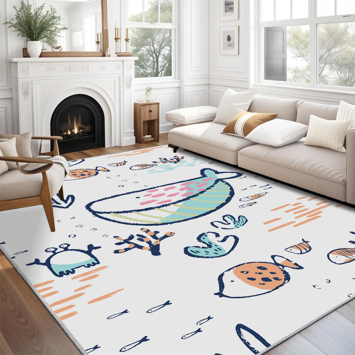 Airgugu KidSpace Delight Happy Ocean Kingdom Rug