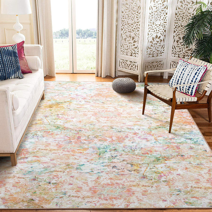 Airgugu Earth Garden Rose Blush Stone Rug