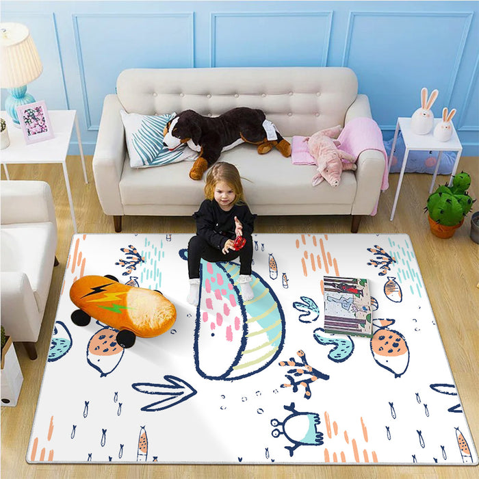 Airgugu KidSpace Delight Happy Ocean Kingdom Rug