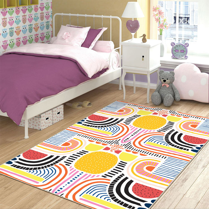 Airgugu KidSpace Delight Color Cartoon Rug