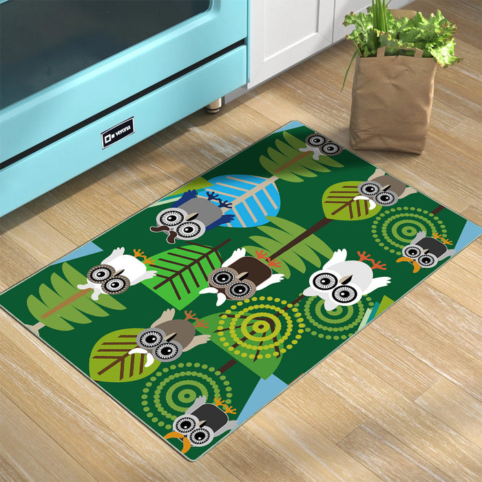 Airgugu KidSpace Delight Cartoon Owl Rug