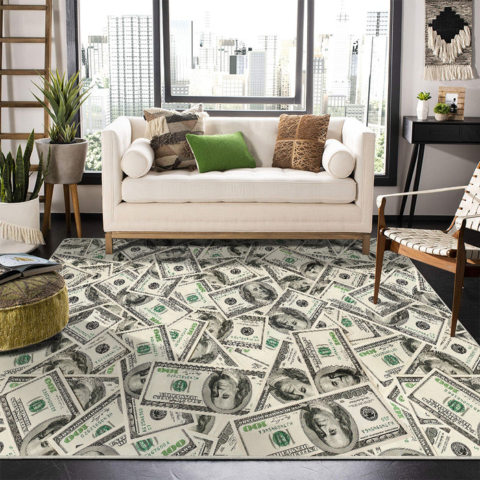 Airgugu Modern Minimalist Billionaire Banknote Rug