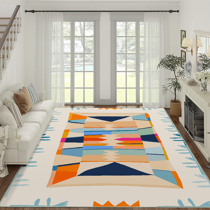 Airgugu KidSpace Delight Colored Pencil Pattern Rug