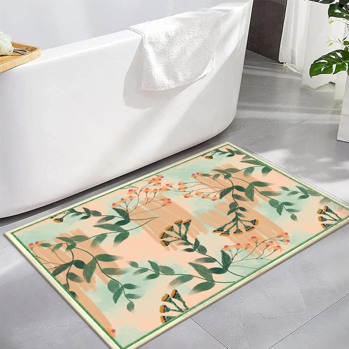 Airgugu Earth Garden Blooming Pastoral Wildflower Rug