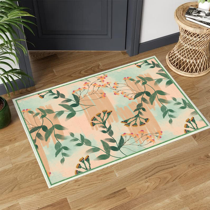 Airgugu Earth Garden Blooming Pastoral Wildflower Rug