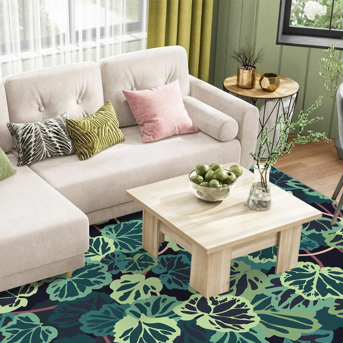 Airgugu Earth Garden Blooming Oasis Foliage Rug