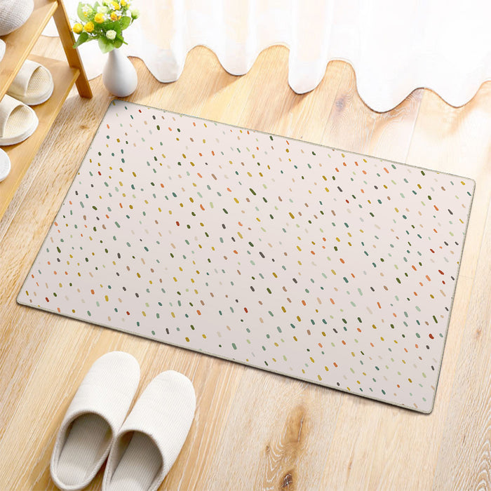 Airgugu KidSpace Delight Sprightly Colorful Raindrop Rug