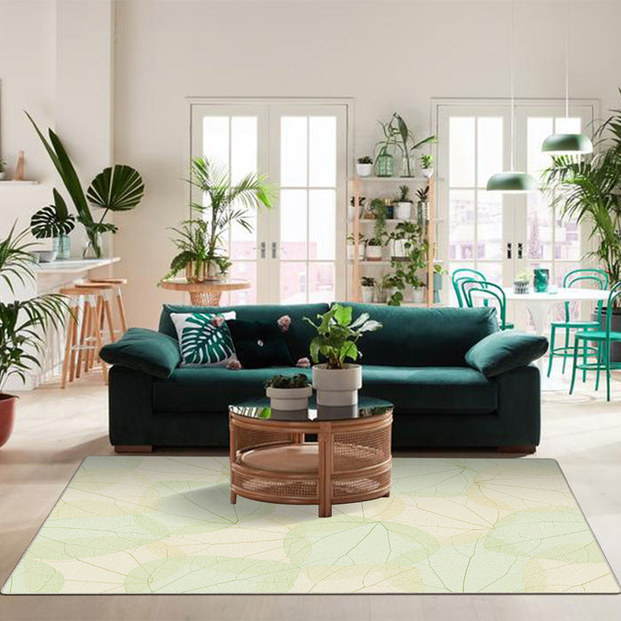 Airgugu Earth Garden Sunlit Leaf Layers Rug