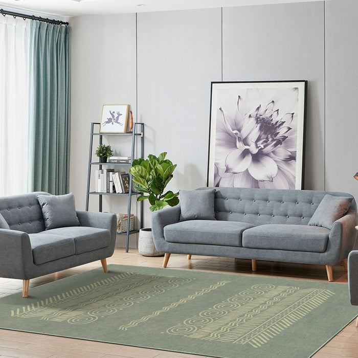 Airgugu Modern Minimalist Symmetrical Pattern Rug