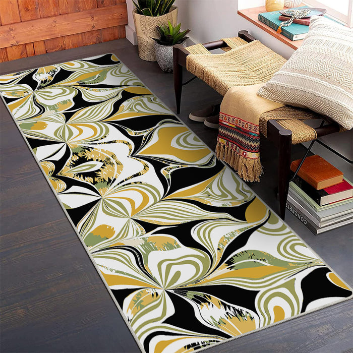 Airgugu Earth Garden Abstract Oil Painting Art Rug