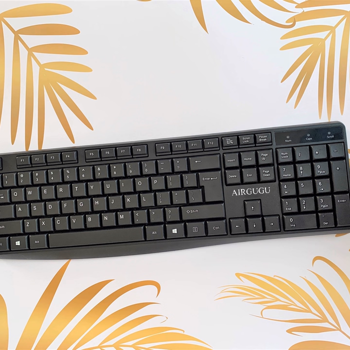 AIRGUGU Wireless Mechanical Computer Keyboard