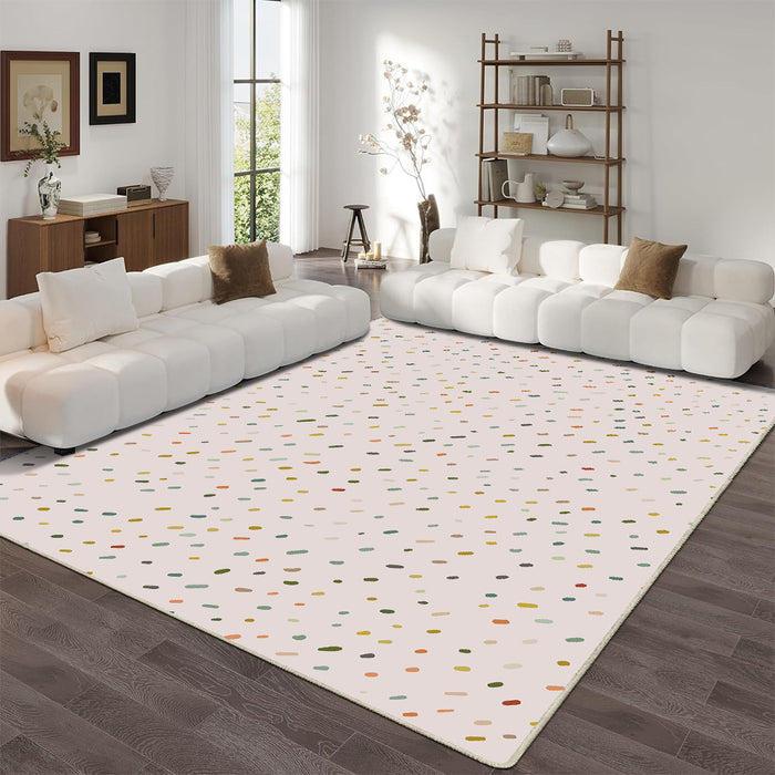 Airgugu KidSpace Delight Sprightly Colorful Raindrop Rug