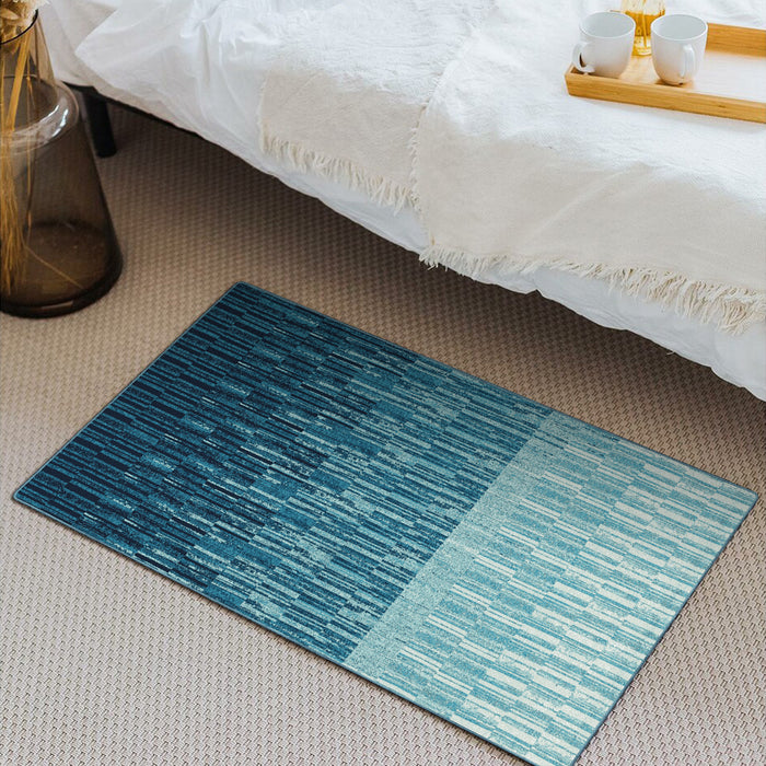 Airgugu Earth Garden Seabed Blue Gradient Ink Rug