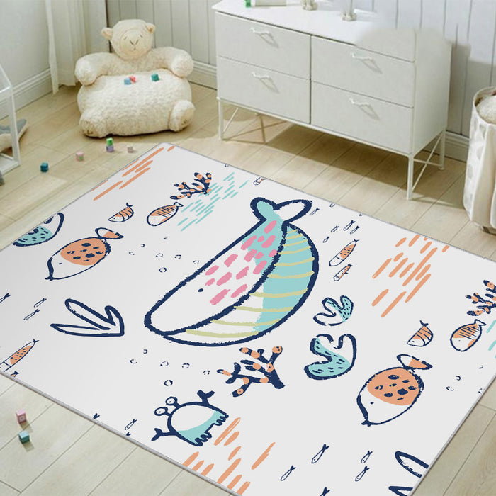 Airgugu KidSpace Delight Happy Ocean Kingdom Rug