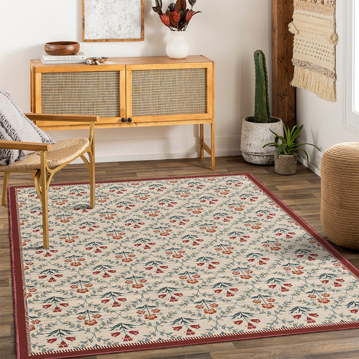 Airgugu Heritage Classique Red Small Floral Rug